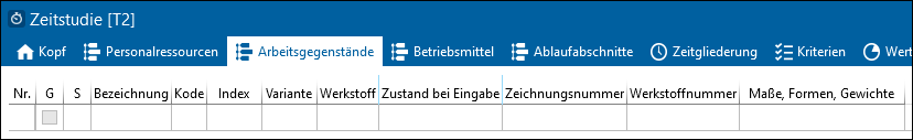 Zeitaufnahme_Arbeitsgegenstand