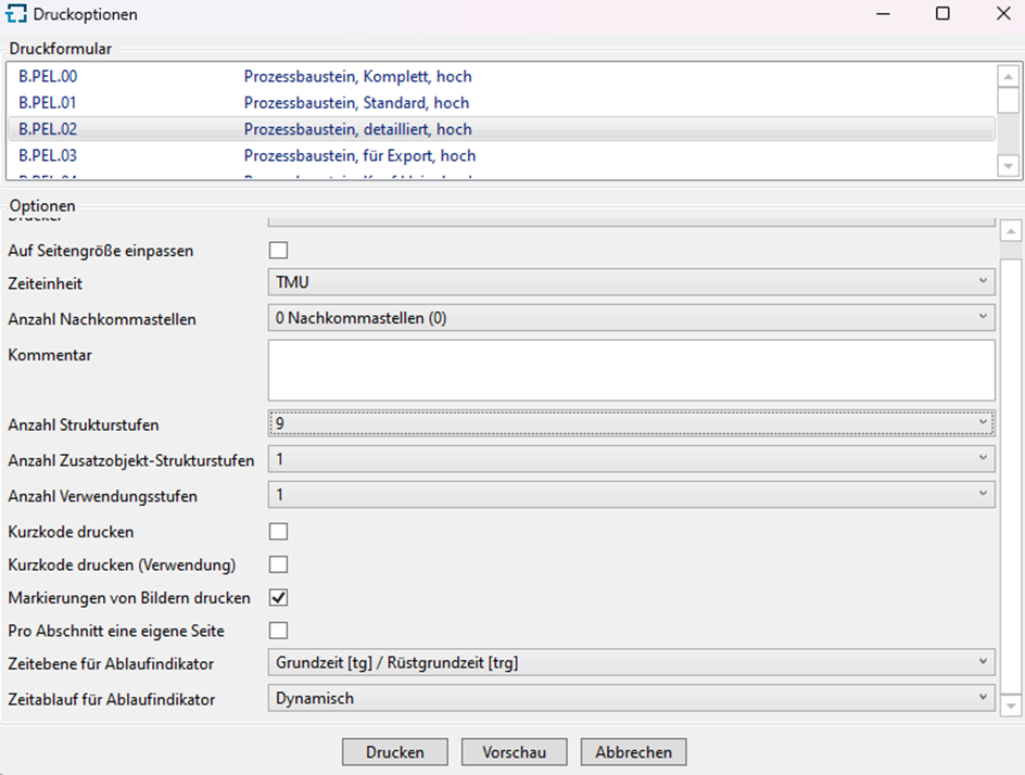 performance_Druckoptionen