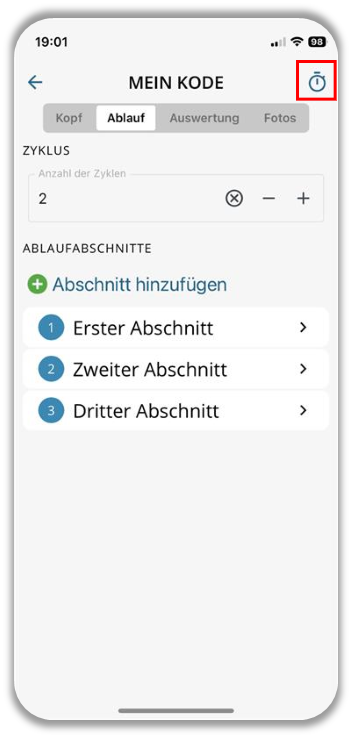 Aus der Zeitstudie zur Zeitaufnahme wechseln