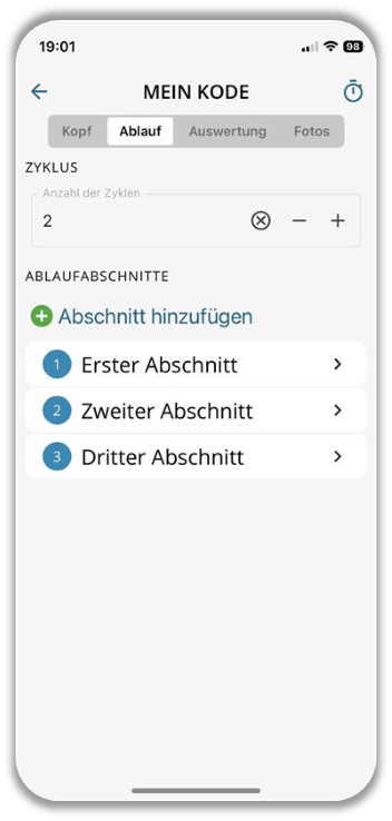 Ablauftab einer Zeitstudie